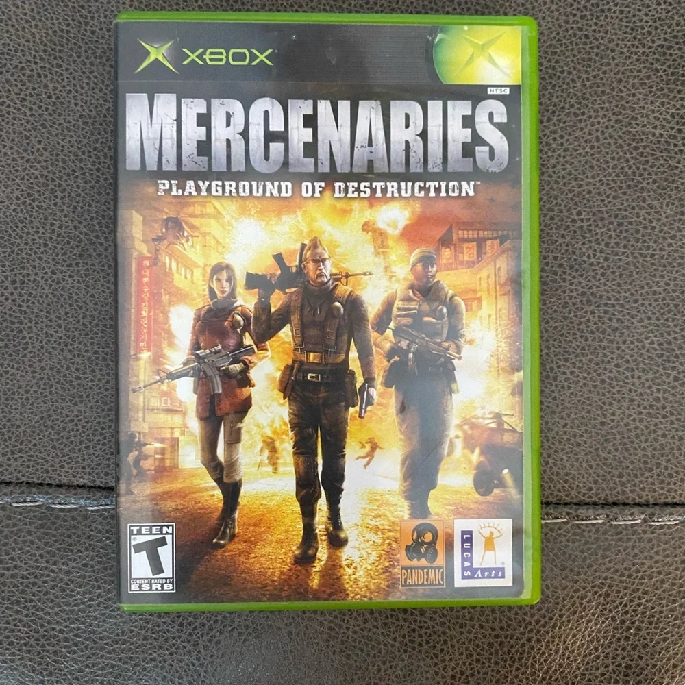Mercenaries: Playground of Destruction (Microsoft Xbox, 2005)